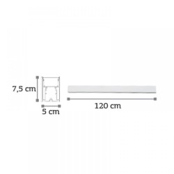 InLight Κρεμαστό φωτιστικό LED 40W 3CCT (By Switch) από αλουμίνιο σε λευκή απόχρωση D:120cm (6072-120-WH) InLight Κρεμαστό φωτιστικό LED 40W 3CCT (By Switch) από αλουμίνιο σε λευκή απόχρωση D:120cm (6072-120-WH)