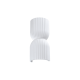 Inlight Φωτιστικό Τοίχου Γύψινο GU10 (x2), Λευκό D:13x26,5x7,5cm(43075-White)