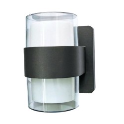 it-Lighting Athabasca LED 8W CCT Outdoor Wall Lamp Anthracite D:12cm (80203240)
