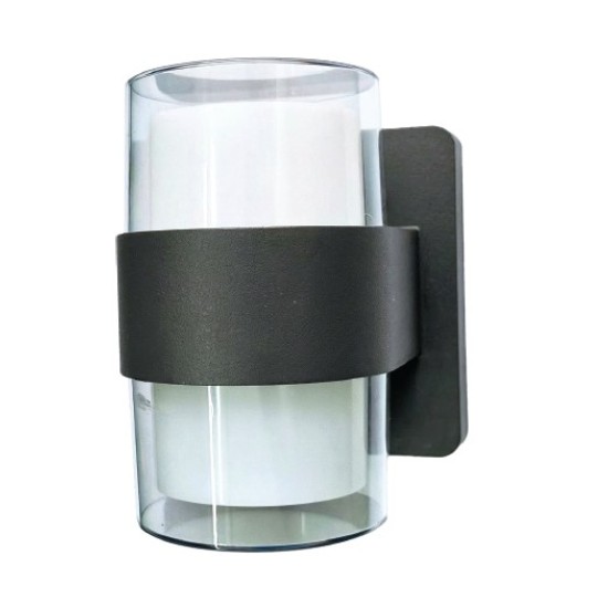 it-Lighting Athabasca LED 8W CCT Outdoor Wall Lamp Anthracite D:12cm (80203240) it-Lighting Athabasca LED 8W CCT Outdoor Wall Lamp Anthracite D:12cm (80203240)