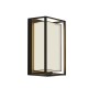 it-Lighting Isabella LED 12W 3000K Outdoor Wall Lamp Black D:100x145x245mm (80205511)