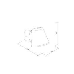 it-Lighting Canyon 1xGU10 Outdoor Wall Lamp Black D:100x105x135mm (80206214) it-Lighting Canyon 1xGU10 Outdoor Wall Lamp Black D:100x105x135mm (80206214)