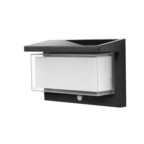 it-Lighting Juniper LED 8W 3000K Solar Wall Light in Black Color D:222x163x91mm (80206711S) it-Lighting Juniper LED 8W 3000K Solar Wall Light in Black Color D:222x163x91mm (80206711S)