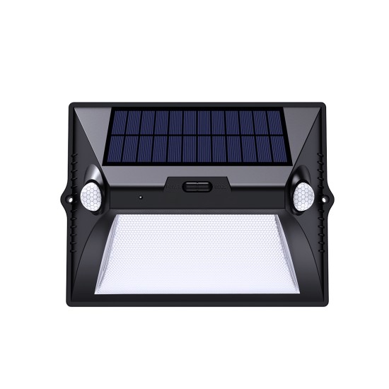 it-Lighting Teal LED 10W Solar Outdoor Wall Lamp Black D:255 x 181mm (80207111S) it-Lighting Teal LED 10W Solar Outdoor Wall Lamp Black D:255 x 181mm (80207111S)