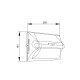 it-Lighting Teal LED 10W Solar Outdoor Wall Lamp Black D:255 x 181mm (80207111S) it-Lighting Teal LED 10W Solar Outdoor Wall Lamp Black D:255 x 181mm (80207111S)