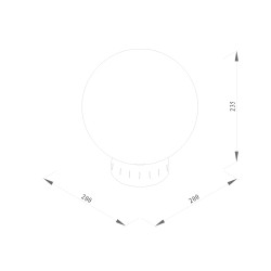 it-Lighting Evelyn Outdoor Wall Lamp Black 1xE27 D:200x200x235mm (80300914) it-Lighting Evelyn Outdoor Wall Lamp Black 1xE27 D:200x200x235mm (80300914)