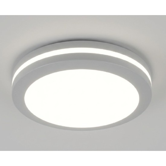 it-Lighting Klamath mega LED 48W 3CCT Outdoor Ceiling Light Grey D:40cmx5,2cm (80301230)