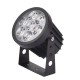 it-Lighting Crest peak LED 7W RGB CCT Outdoor Wall Lamp Black D:8.5 x 12cm (80700415)