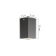 it-Lighting Cowart GU10 Outdoor Ceiling Down Light Anthracite (80300644)