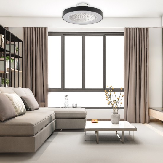 it-Lighting Chilko Ανεμιστήρας Οροφής LED με App Control & 3CCT | Μαύρος (101000320) it-Lighting Chilko Ανεμιστήρας Οροφής LED με App Control & 3CCT | Μαύρος (101000320)