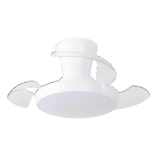 it-Lighting CLARK Ανεμιστήρας Οροφής με LED 24W, DC Μοτέρ & Smart App - Total White (102001110) it-Lighting CLARK Ανεμιστήρας Οροφής με LED 24W, DC Μοτέρ & Smart App - Total White (102001110)