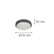 it-Lighting Echo LED 15W 3CCT Outdoor Ceiling Light Grey D:21cmx6cm (80300230) it-Lighting Echo LED 15W 3CCT Outdoor Ceiling Light Grey D:21cmx6cm (80300230)