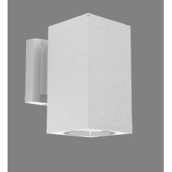 it-Lighting Elarbee E27 Outdoor Wall Lamp with Up or Down light in White (80203824)