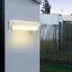 it-Lighting Erie LED 10W 3CCT Outdoor Wall Lamp White D:26,1cmx7cm (80203020)