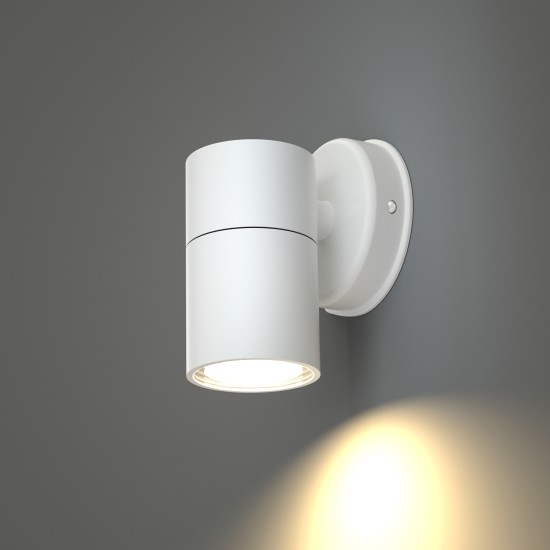 it-Lighting Eklutna 1xGU10 Outdoor Wall Lamp Anthracite D:11.3cmx11.3cm (80200544)