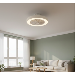 it-Lighting Chilko Ανεμιστήρας Οροφής LED με App Control & 3CCT | Λευκός (101000310)