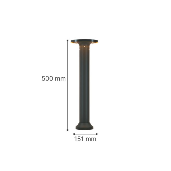 it-Lighting Geneva LED 8W 3CCT Outdoor Stand Light Black D:50cmx15.1cm (80400140) it-Lighting Geneva LED 8W 3CCT Outdoor Stand Light Black D:50cmx15.1cm (80400140)