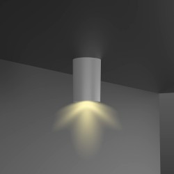 InLight Πλαφονιέρα οροφής LED 28W 3CCT (by switch on base) από γκρι μέταλλο και ακρυλικό D:40cm (42035-C-Gray)