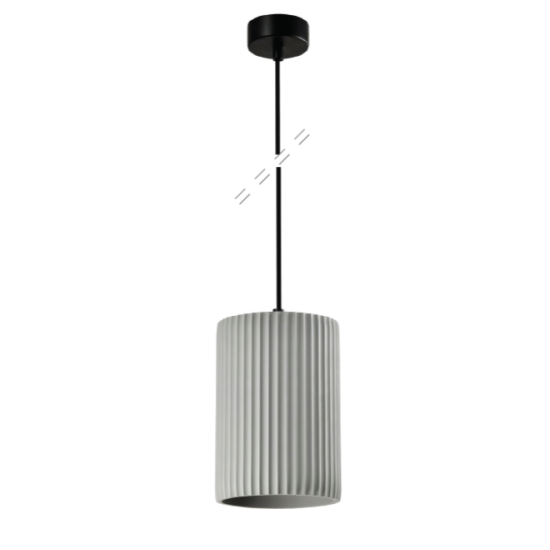 Inlight Κρεμαστό Γύψινο Φωτιστικό E27, Γκρι D:22x15cm(4062-Gray) Inlight Κρεμαστό Γύψινο Φωτιστικό E27, Γκρι D:22x15cm(4062-Gray)