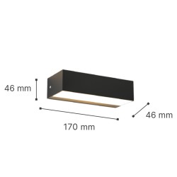 it-Lighting Martin LED 9W 3CCT Outdoor Up-Down Wall Lamp Anthracite D17cmx4.6cm (80200840) it-Lighting Martin LED 9W 3CCT Outdoor Up-Down Wall Lamp Anthracite D17cmx4.6cm (80200840)