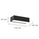 it-Lighting Martin LED 9W 3CCT Outdoor Up-Down Wall Lamp Anthracite D17cmx4.6cm (80200840) it-Lighting Martin LED 9W 3CCT Outdoor Up-Down Wall Lamp Anthracite D17cmx4.6cm (80200840)