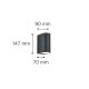 it-Lighting Michigan Λευκό - Εξωτερικό Φωτιστικό Τοίχου Up & Down IP54 (80200124) it-Lighting Michigan Λευκό - Εξωτερικό Φωτιστικό Τοίχου Up & Down IP54 (80200124)