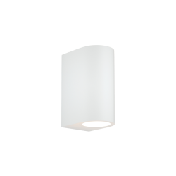 it-Lighting Michigan Λευκό - Εξωτερικό Φωτιστικό Τοίχου Up & Down IP54 (80200124)