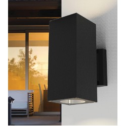 it-Lighting Palmyra E27 Outdoor Wall Lamp with Up and Down light Anthracite (80203944)