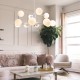 InLight Κρεμαστό φωτιστικό LED 7W 3000K από μέταλλο D:60cm (6070-White)