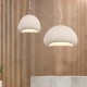 Inlight Κρεμαστό φωτιστικό από Fiberglass 1XE27 D:60cm (4067-A)