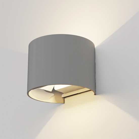 it-Lighting Flathead LED 6W 3CCT Outdoor Wall Lamp in Grey Color (80203530) it-Lighting Flathead LED 6W 3CCT Outdoor Wall Lamp in Grey Color (80203530)