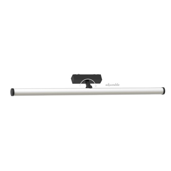 InLight Φωτιστικό LED 20W 3000K για Ultra-Thin μαγνητική ράγα σε μαύρη απόχρωση D:80x8,7cm (T04201-BL)