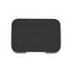it-Lighting Silver LED 1W 3000K Outdoor Wall Lamp Anthracite D:5cmx7cm (80202440)