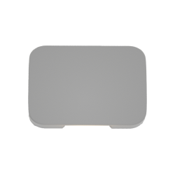 it-Lighting Silver LED 1W 3000K Outdoor Wall Lamp Grey D:5cmx7cm (80202430)