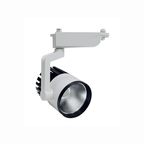 InLight Σποτ Ράγας Λευκό LED 30W 4000K D:10cmX23cm (T00102-WH) InLight Σποτ Ράγας Λευκό LED 30W 4000K D:10cmX23cm (T00102-WH)