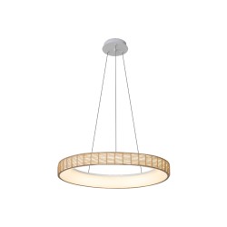 Inlight Κρεμαστό Φωτιστικό LED από σχοινί 3CCT, 32W  D:60x8cm (42041)