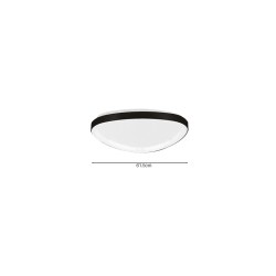 Inlight Πλαφονιέρα οροφής LED 25W 3CCT από μαύρο μέταλλο και ακρυλικό D:61,5x5cm (42043-Black) Inlight Πλαφονιέρα οροφής LED 25W 3CCT από μαύρο μέταλλο και ακρυλικό D:61,5x5cm (42043-Black)