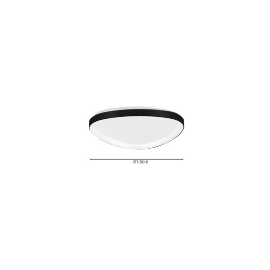 Inlight Πλαφονιέρα οροφής LED 25W 3CCT από μαύρο μέταλλο και ακρυλικό D:61,5x5cm (42043-Black) Inlight Πλαφονιέρα οροφής LED 25W 3CCT από μαύρο μέταλλο και ακρυλικό D:61,5x5cm (42043-Black)