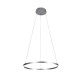 Inlight Κρεμαστό φωτιστικό LED 36W 3CCT (by switch on base) D:80cm (6095-AB-Silver) Inlight Κρεμαστό φωτιστικό LED 36W 3CCT (by switch on base) D:80cm (6095-AB-Silver)