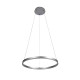 Inlight Κρεμαστό φωτιστικό LED 36W 3CCT (by switch on base) D:80cm (6095-AB-Silver) Inlight Κρεμαστό φωτιστικό LED 36W 3CCT (by switch on base) D:80cm (6095-AB-Silver)
