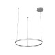 Inlight Κρεμαστό φωτιστικό LED 36W 3CCT (by switch on base) D:80cm (6095-AB-Silver) Inlight Κρεμαστό φωτιστικό LED 36W 3CCT (by switch on base) D:80cm (6095-AB-Silver)