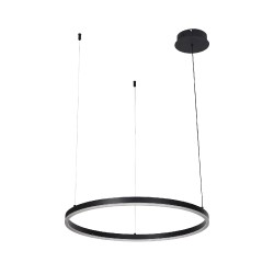 Inlight Κρεμαστό φωτιστικό LED 36W 3CCT (by switch on base) D:80cm (6095-AB-Black) Inlight Κρεμαστό φωτιστικό LED 36W 3CCT (by switch on base) D:80cm (6095-AB-Black)
