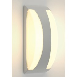 InLight Wildwood - E27 Outdoor Wall Lamp in Grey Color (80203634)