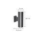 it-Lighting Winnipeg 2xΕ27 Outdoor Up-Down Wall Lamp White D:15.3cmx26cm (80203424) it-Lighting Winnipeg 2xΕ27 Outdoor Up-Down Wall Lamp White D:15.3cmx26cm (80203424)