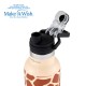 Θερμός μπουκάλι ανοξείδωτο "We Care", Giraffe Print 500ml