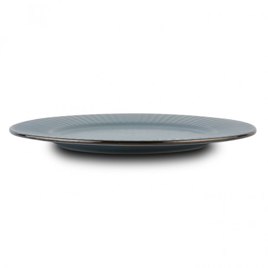 Πιάτο ρηχό stoneware μπλε "Penelope" 27cm Πιάτο ρηχό stoneware μπλε "Penelope" 27cm
