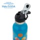 Θερμός μπουκάλι ανοξείδωτο "We Care", Color Dots 500ml