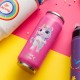 Θερμός ποτήρι με καλαμάκι από σιλικόνη "We Care", Pink Unicorn 500ml Θερμός ποτήρι με καλαμάκι από σιλικόνη "We Care", Pink Unicorn 500ml