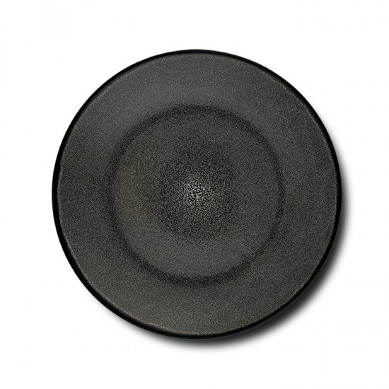 Πιάτο φρούτου stoneware "Skylar" γκρι 20cm