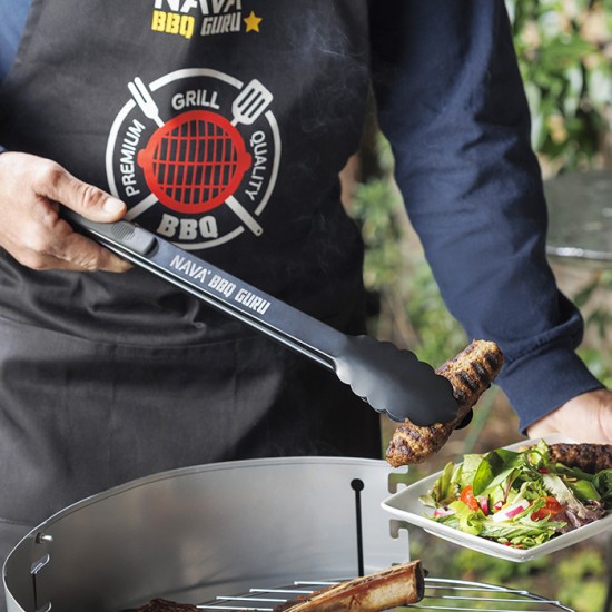 Τσιμπίδα ψησίματος "BBQ Guru" από ανοξείδωτο ατσάλι 51cm